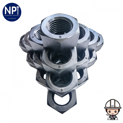 หัวน๊อตหกเหลี่ยม เกรด 8.8